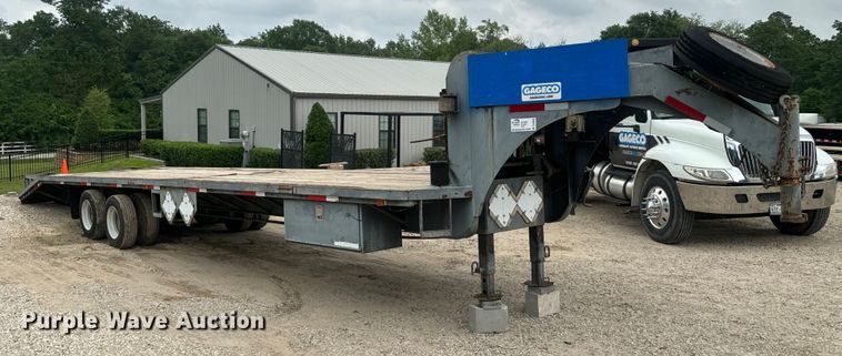 image for item DU3000 1998 Odom equipment trailer