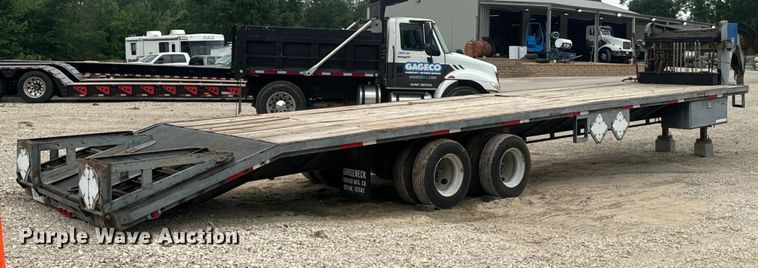 image for item DU3000 1998 Odom equipment trailer