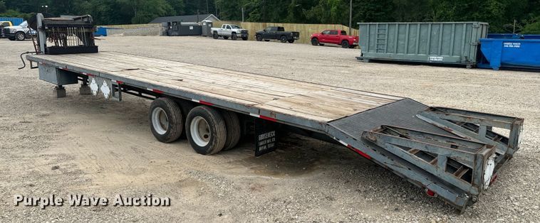 image for item DU3000 1998 Odom equipment trailer