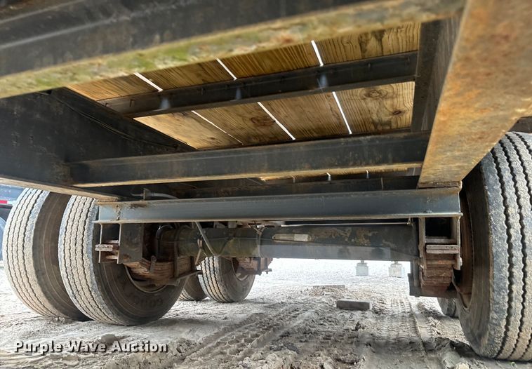 image for item DU3000 1998 Odom equipment trailer