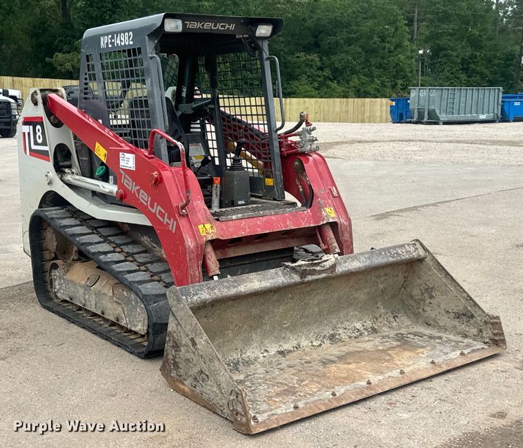 image for item DU3002 2018 Takeuchi TL8 tracked skid steer loader