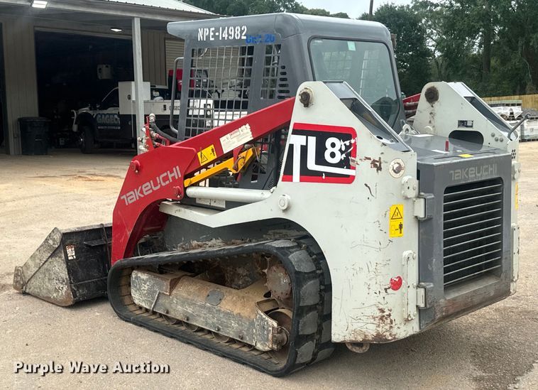 image for item DU3002 2018 Takeuchi TL8 tracked skid steer loader