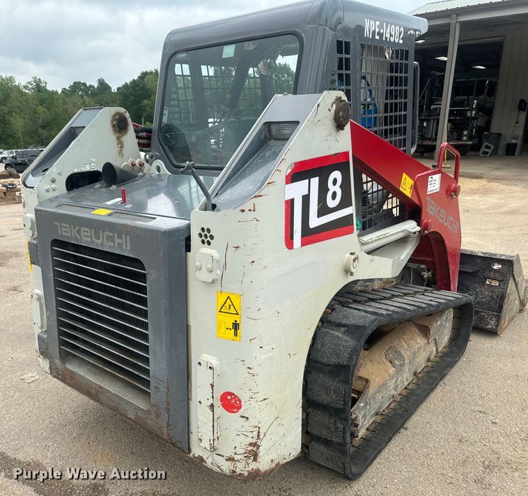 image for item DU3002 2018 Takeuchi TL8 tracked skid steer loader
