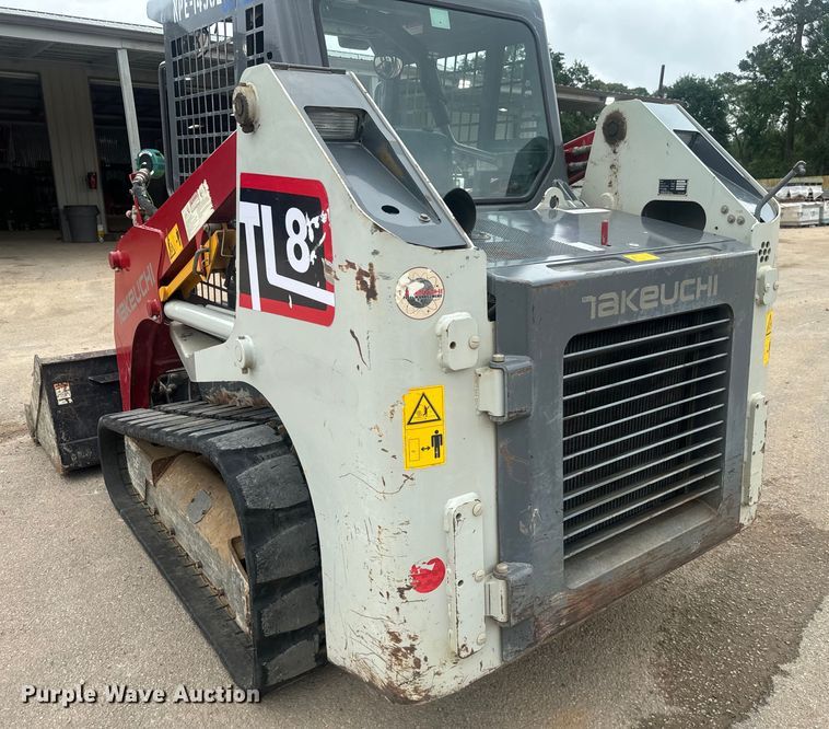 image for item DU3002 2018 Takeuchi TL8 tracked skid steer loader