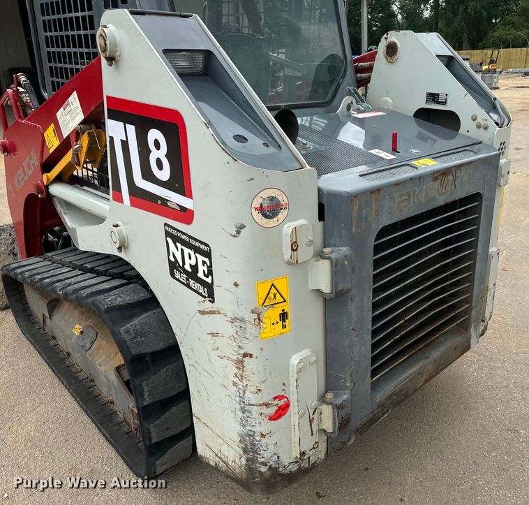 image for item DU3003 2019 Takeuchi TL8 tracked skid steer loader