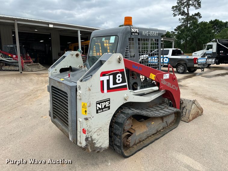 image for item DU3003 2019 Takeuchi TL8 tracked skid steer loader