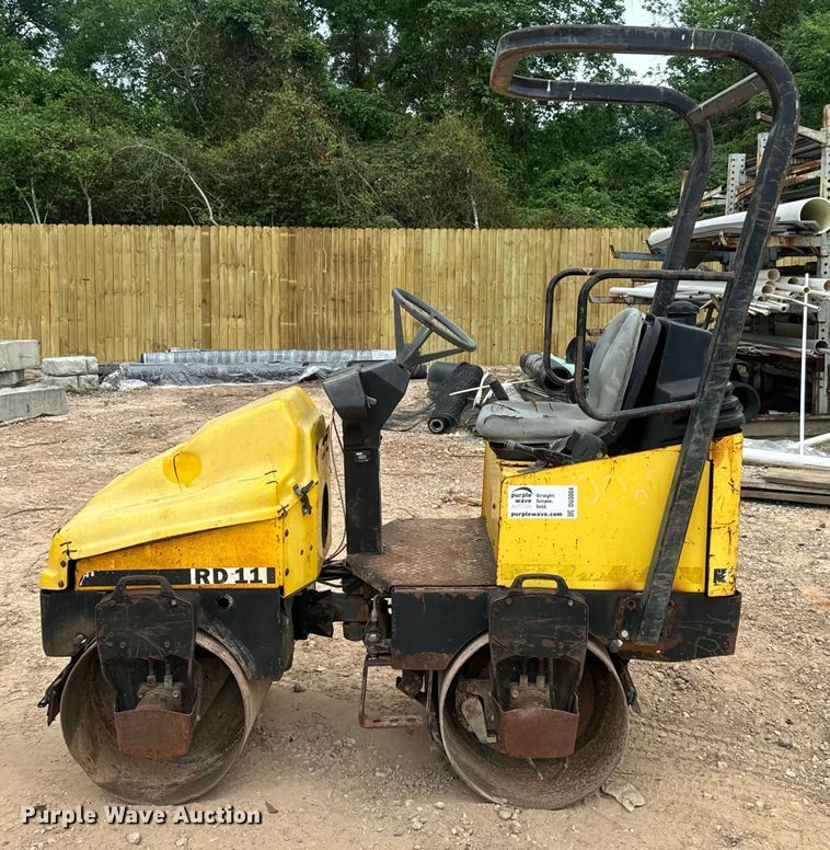 image for item DU3004 2006 Wacker RD11A double drum vibratory roller