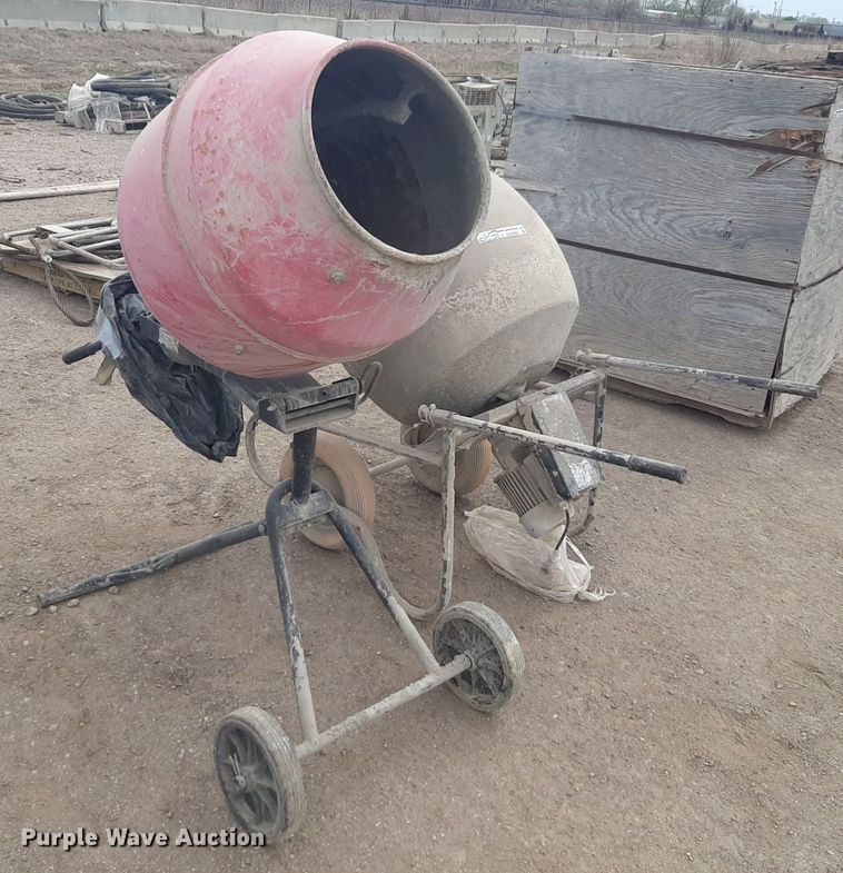 image for item DV9980 (2) concrete mixers