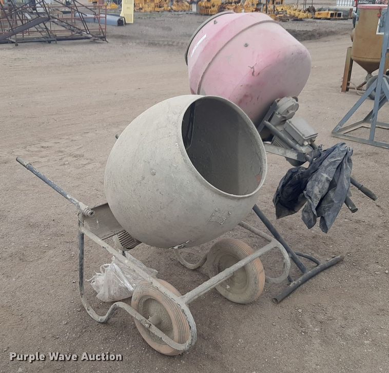image for item DV9980 (2) concrete mixers