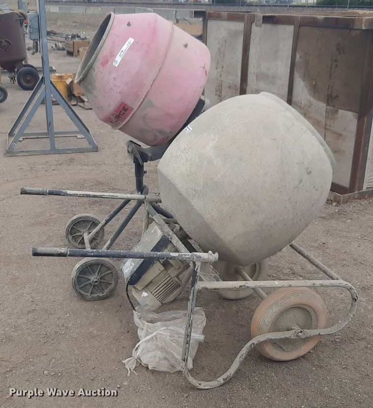 image for item DV9980 (2) concrete mixers