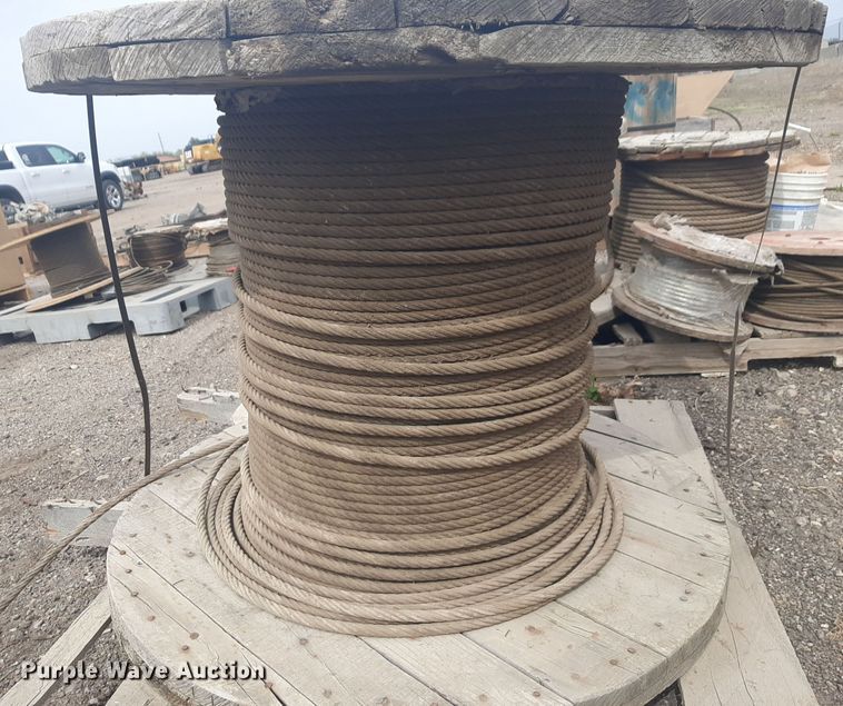 image for item DV9992 (7) spools of cable 