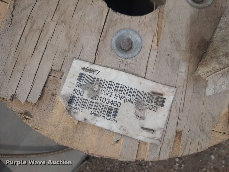 image for item DV9992 (7) spools of cable 