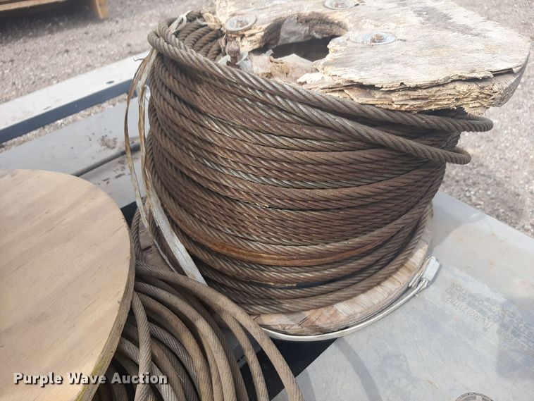 image for item DV9992 (7) spools of cable 