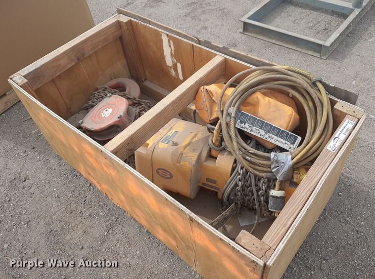 image for item DV9997 Harrington  chain hoist