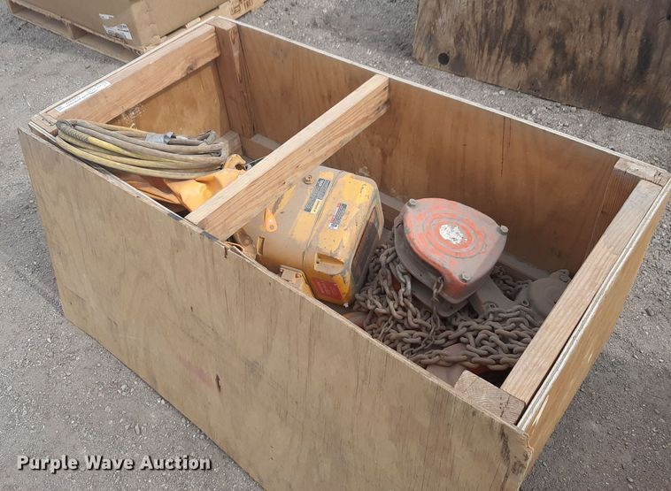 image for item DV9997 Harrington  chain hoist