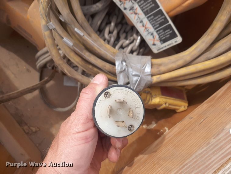 image for item DV9997 Harrington  chain hoist