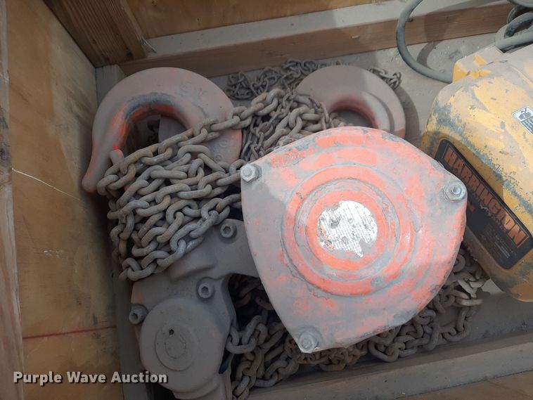 image for item DV9997 Harrington  chain hoist