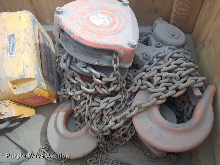 image for item DV9997 Harrington  chain hoist