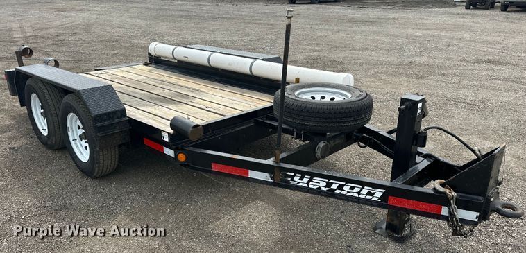 image for item EG1379 2019 Lucon Custom Heavy Haul  tilt deck utility trailer