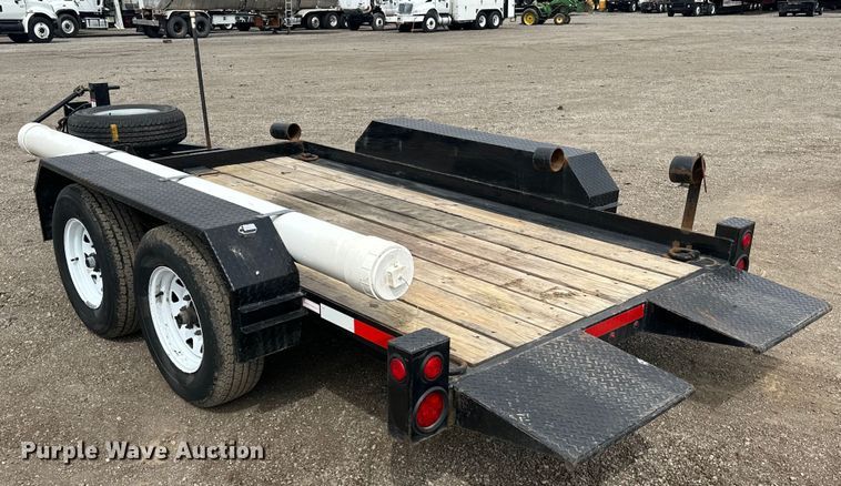 image for item EG1379 2019 Lucon Custom Heavy Haul  tilt deck utility trailer