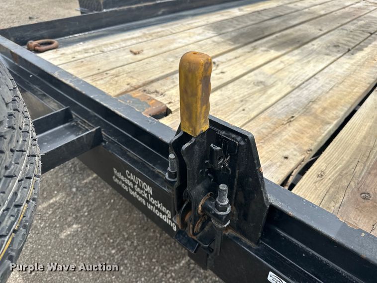 image for item EG1379 2019 Lucon Custom Heavy Haul  tilt deck utility trailer