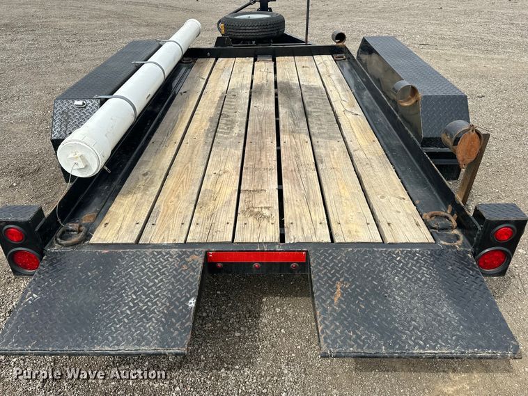 image for item EG1379 2019 Lucon Custom Heavy Haul  tilt deck utility trailer