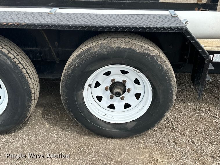 image for item EG1379 2019 Lucon Custom Heavy Haul  tilt deck utility trailer