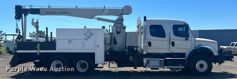 image for item EG1425 2012 Freightliner  Business Class M2 Crew Cab crane truck