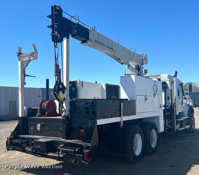 image for item EG1425 2012 Freightliner  Business Class M2 Crew Cab crane truck