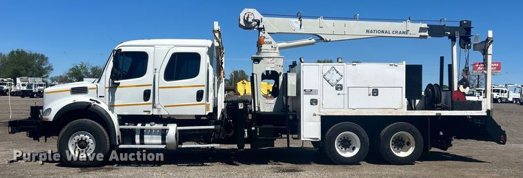 image for item EG1425 2012 Freightliner  Business Class M2 Crew Cab crane truck