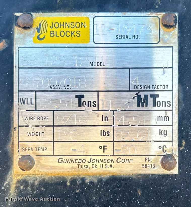 image for item EG1425 2012 Freightliner  Business Class M2 Crew Cab crane truck