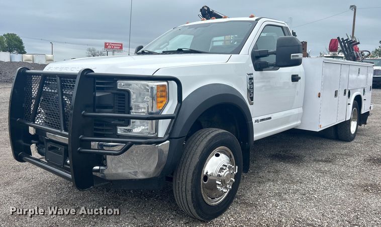 image for item EG1430 2017 Ford F550 Super Duty utility / service truck