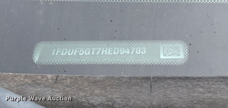 image for item EG1430 2017 Ford F550 Super Duty utility / service truck