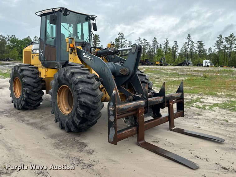 image for item EH5398 2006 John Deere  544J wheel loader