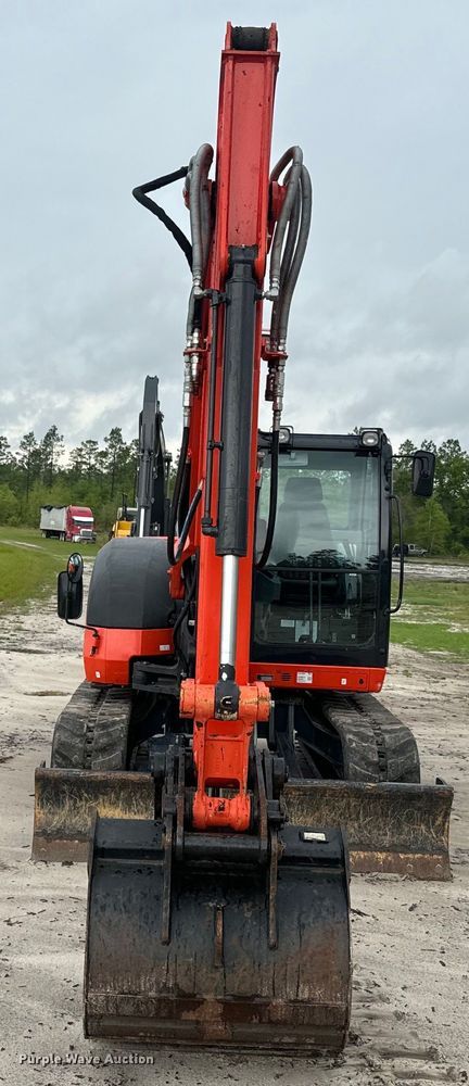 image for item EH5400 2019 Kubota KX080-4S mini excavator