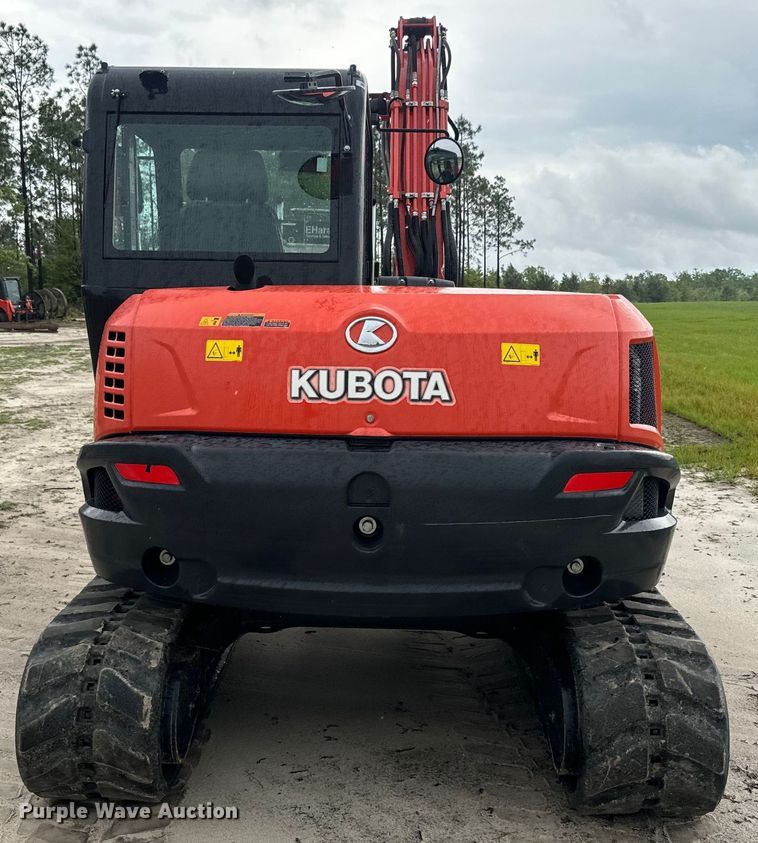 image for item EH5400 2019 Kubota KX080-4S mini excavator