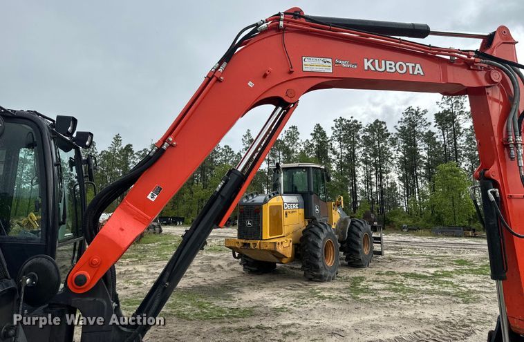 image for item EH5400 2019 Kubota KX080-4S mini excavator