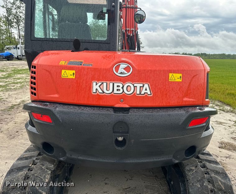 image for item EH5400 2019 Kubota KX080-4S mini excavator