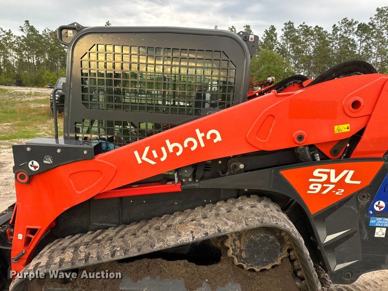 image for item EH5418 2021 Kubota SVL97-2 tracked skid steer loader