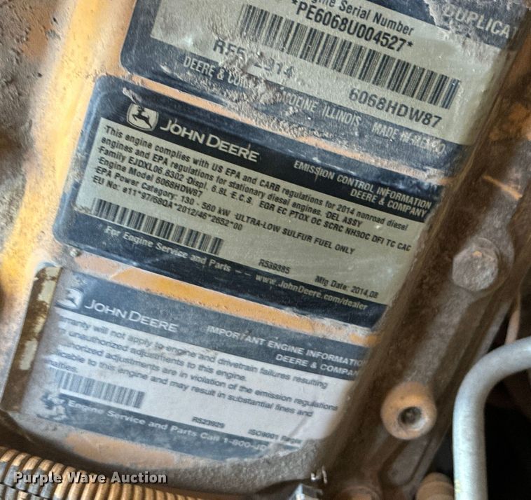 image for item EH5423 2014 John Deere 624K wheel loader