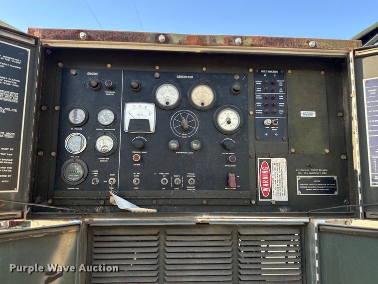 image for item EH5482 1978 Fermont MEP006A generator