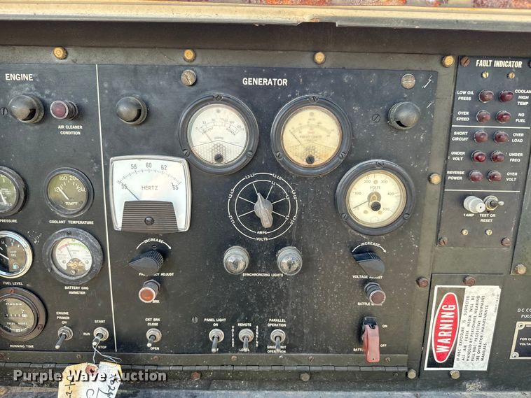 image for item EH5482 1978 Fermont MEP006A generator