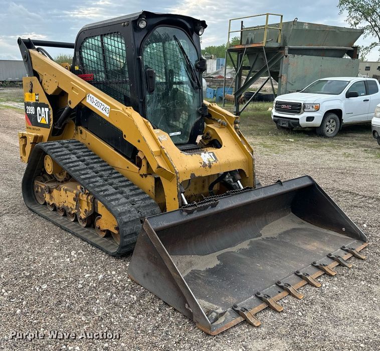 image for item EH6673 2017 Caterpillar 289D tracked skid steer loader