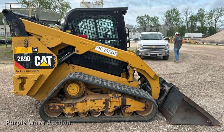 image for item EH6673 2017 Caterpillar 289D tracked skid steer loader