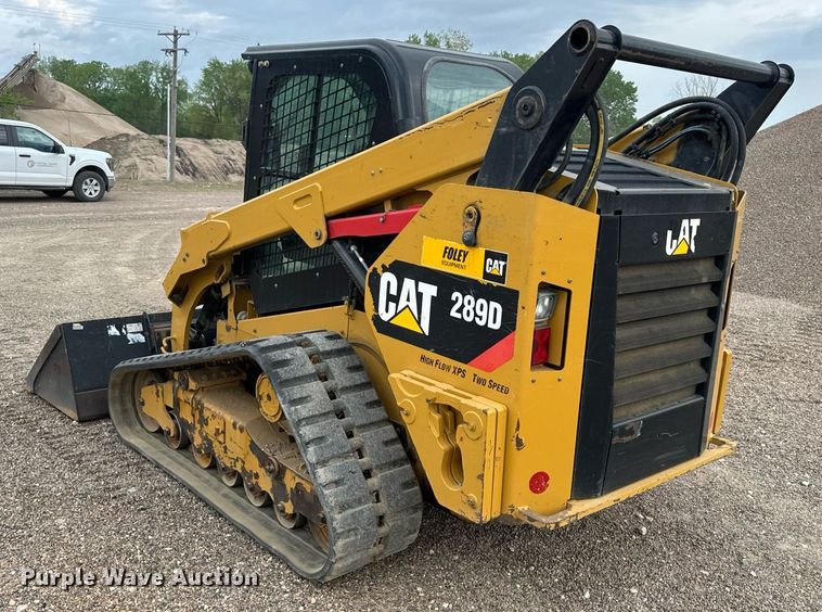 image for item EH6673 2017 Caterpillar 289D tracked skid steer loader