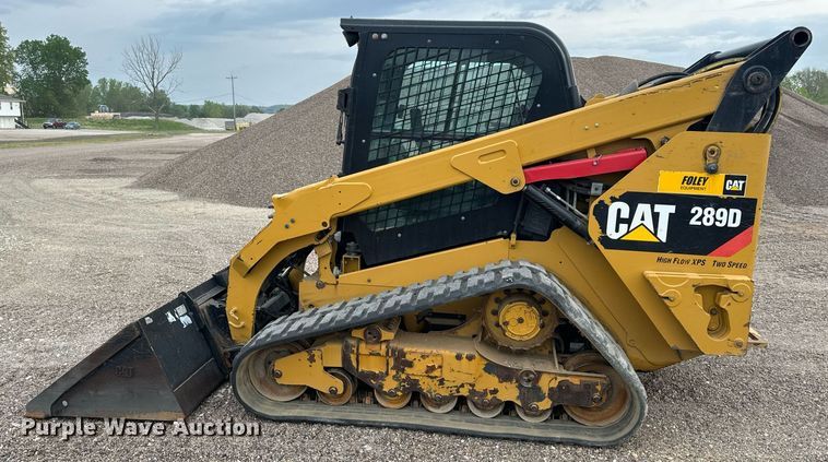 image for item EH6673 2017 Caterpillar 289D tracked skid steer loader