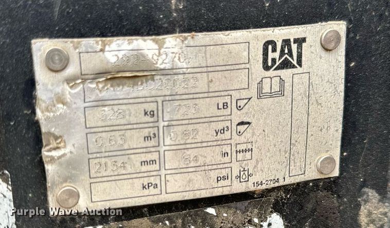 image for item EH6673 2017 Caterpillar 289D tracked skid steer loader