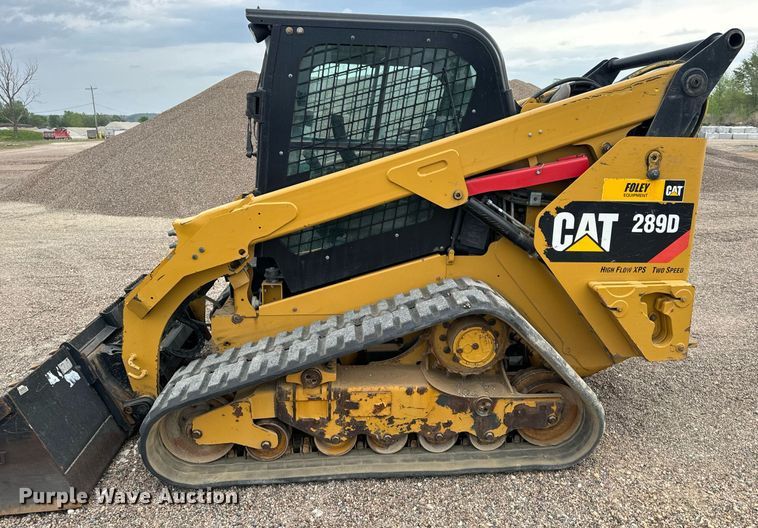 image for item EH6673 2017 Caterpillar 289D tracked skid steer loader