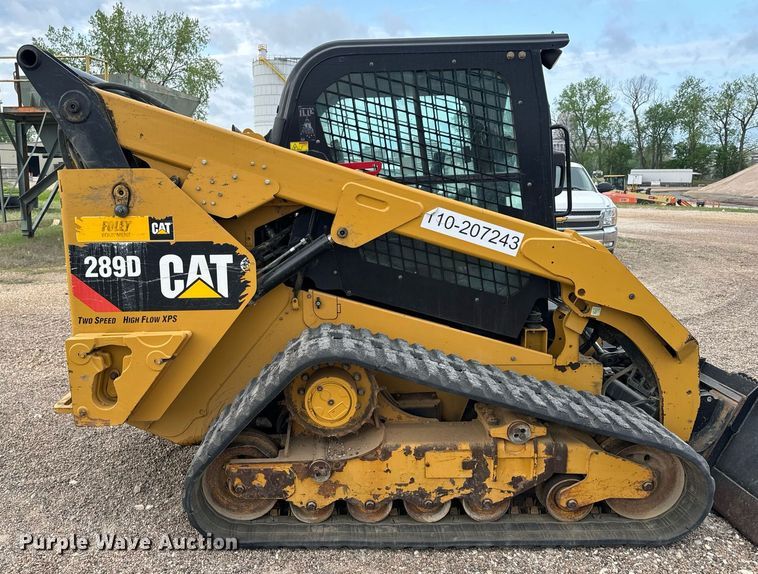 image for item EH6673 2017 Caterpillar 289D tracked skid steer loader