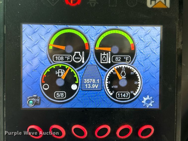 image for item EH6673 2017 Caterpillar 289D tracked skid steer loader